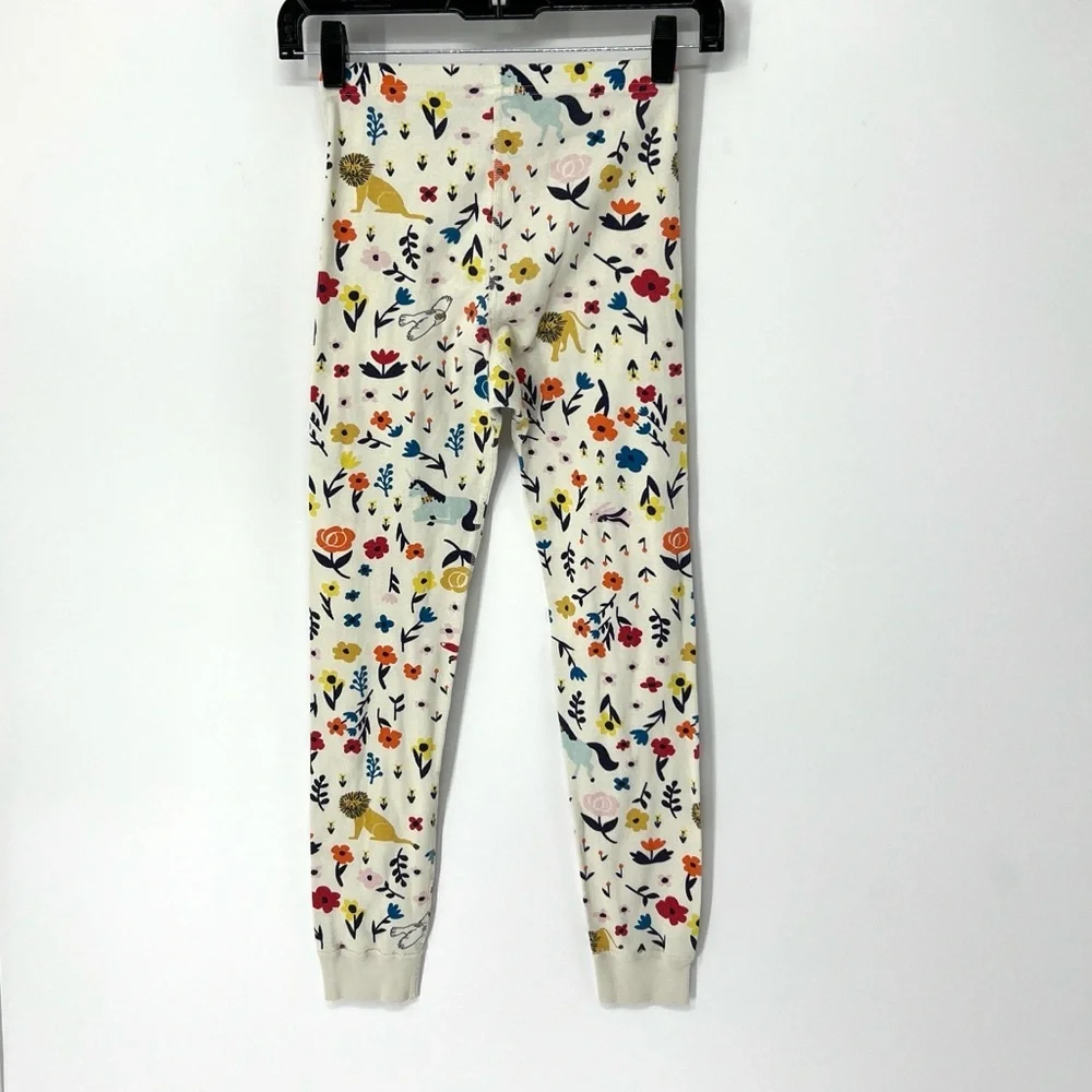 Hanna Anderson girls size 10 thermal pajama pants